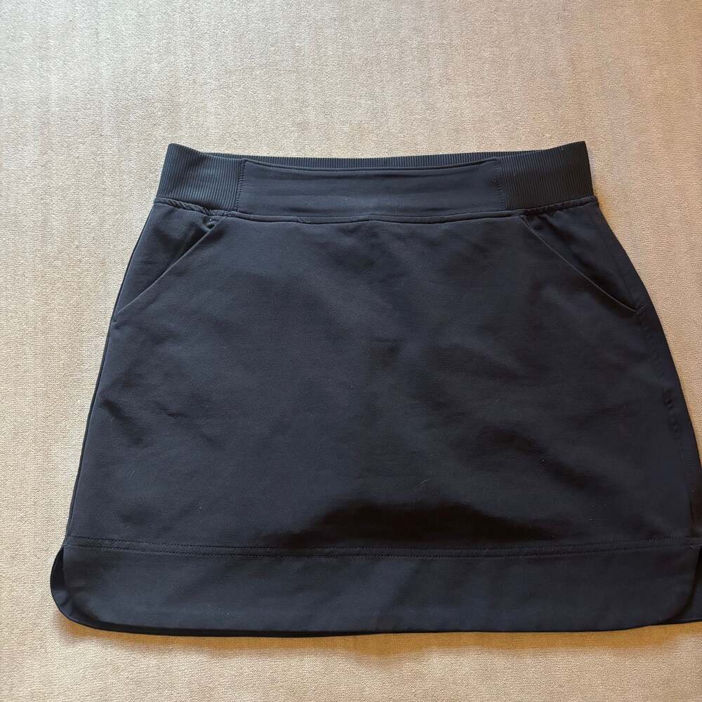 32 Degrees Cool Black Athletic Skort